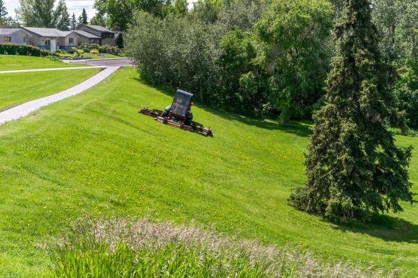 Cost of Sloped Area Mowing in Buford
